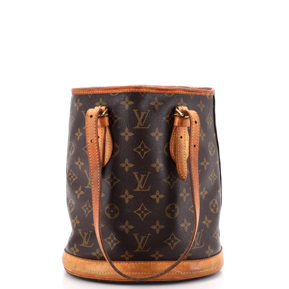 Louis Vuitton Petit Bucket Bag Canvas #262092L10B